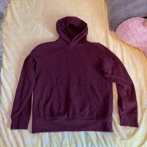 Maroon Gap Hoodie
